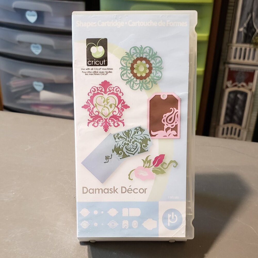 Damask Decor Cricut Cartridge (used not linked)